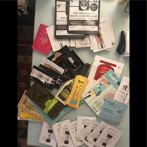 Random lot of beauty sample products!